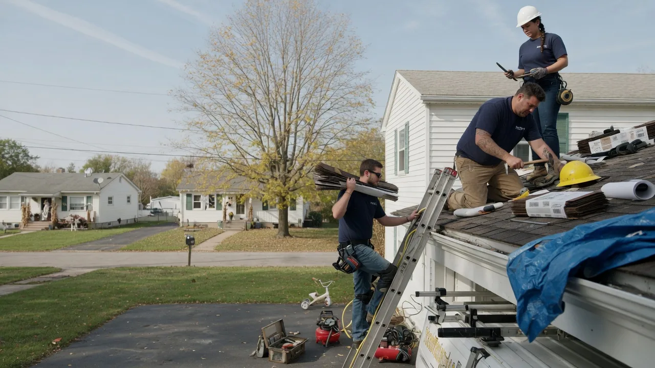 Local Roofing Contractors in New Berlin, IL near me
